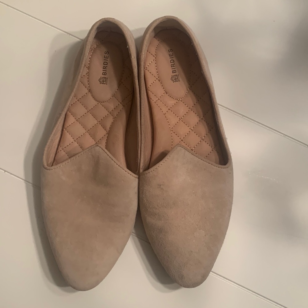 Birdies tan suede 7.5